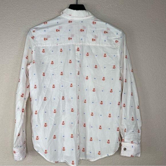 Maeve Anthropologie Blouse Miette Teepee Size 4 - Picture 2 of 10